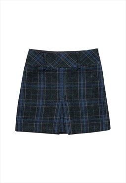  Vintage Y2K 00s ESPRIT plaid tartan mini skirt