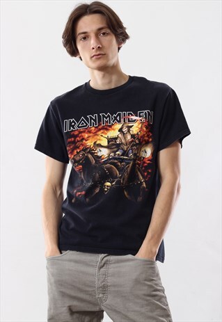 2005 VINTAGE MENS IRON MAIDEN BAND TEE T SHIRT