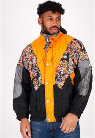 VINTAGE SKI PATTERN JACKET NJ884