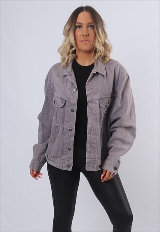 LEE DENIM JACKET OVERSIZED FITTED UK 18 - 20 (COCH)