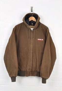 Vintage Workwear Active Jacket Brown Medium