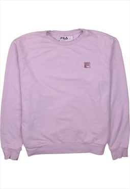 Fila 90's Heavyweight Crew Neck Sweatshirt Medium Purple