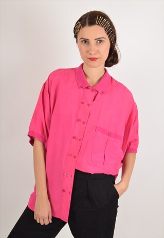 VINTAGE SILK SHIRT 90'S (760)