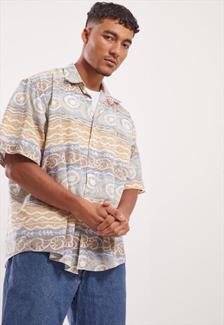 VINTAGE PATTERNED FESTIVAL SHIRT