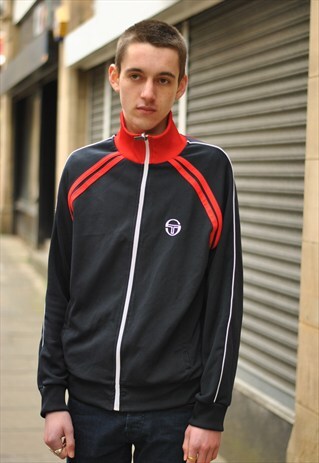 VINTAGE SERGIO TACCHINI TRACK TOP