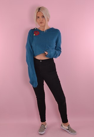TOMMY HILFIGER CROPPED JUMPER GJ2102