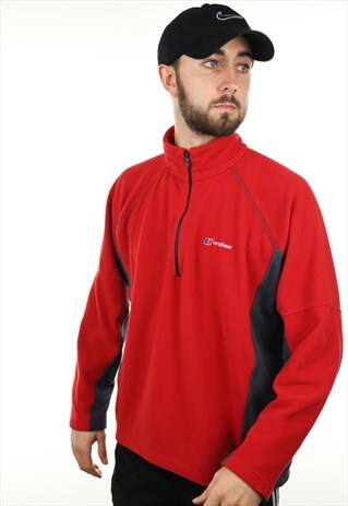 VINTAGE BERGHAUS FLEECE 1/4 ZIP
