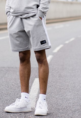 LEYTON SUMMER TRACKSET SHORTS - GREY