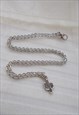 silver cactus necklace