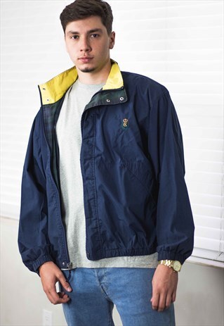VINTAGE CHAPS RALPH LAUREN JACKET LOGO 90S XL 15.3