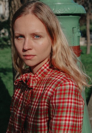 PARIS - CHECKED 80S JACKET