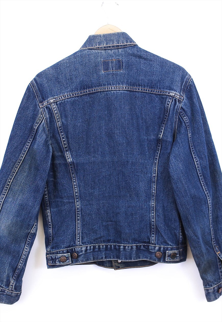 levis denim jacket size chart