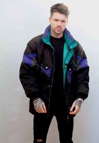 1990'S VINTAGE SKI JACKET IN BLACK