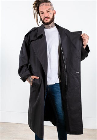 VINTAGE 80S ORIGINAL CHRISTIAN DIOR TRENCH / S7630