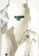 VINTAGE POLO RALPH LAUREN ACTIVE  WINDBREAKER JACKET WHITE