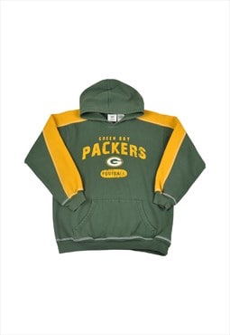 Vintage NFL Green Bay Packers Hoodie Sweatshirt Ladies XS