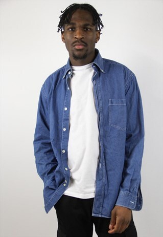 VINTAGE HUGO BOSS DENIM SHIRT