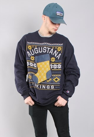 VINTAGE CHAMPION "AUGUSTA VIKINGS" SWEATSHIRT