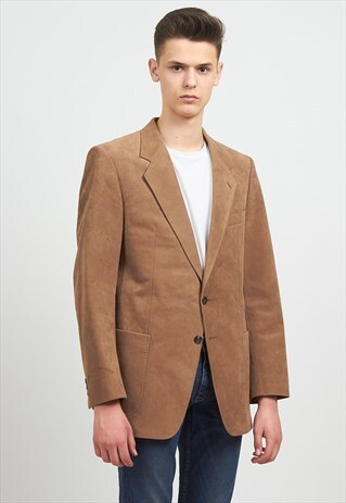 VINTAGE BROWN BERNHARDT BLAZER JACKET