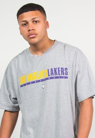 VINTAGE NIKE T-SHIRT LOS ANGELES LAKERS