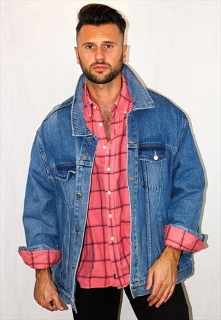 VINTAGE OVERSIZED WRANGLER DENIM JACKET