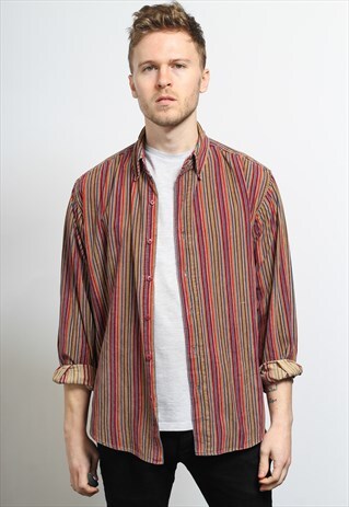 VINTAGE CORDUROY CORD SHIRT