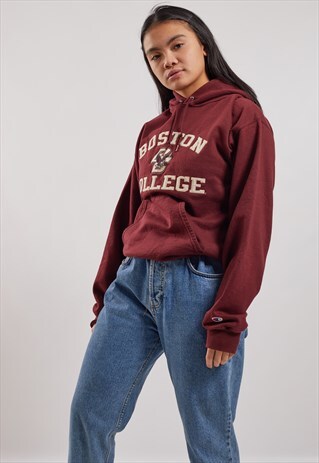VINTAGE CHAMPION BOSTON COLLEGE HOODIE