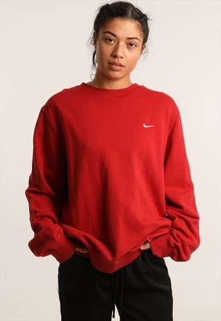 VINTAGE NIKE EMBROIDERED LOGO SWEATSHIRT