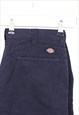 VINTAGE DICKIES SHORTS BLACK STRAIGHT FIT WITH LOGO TAB 90S
