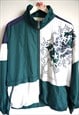 VINTAGE 90S WINDBREAKER SPORTS JACKET RUNNING OUTWEAR