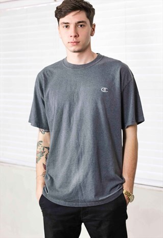VINTAGE CHAMPION T-SHIRT LOGO 90S XL 8.7