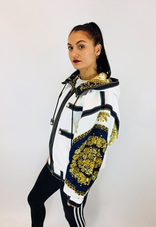 VINTAGE FESTIVAL 80S RAVE DENIM COAT