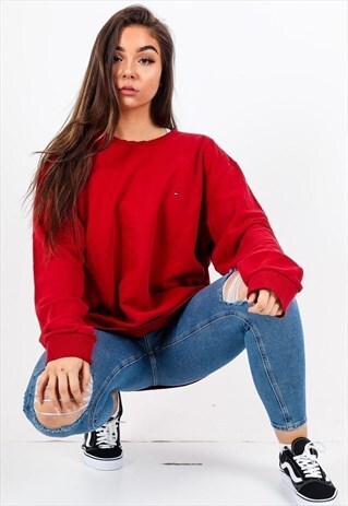 VINTAGE TOMMY HILFIGER SWEATSHIRT SW100