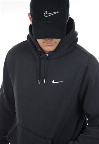 VINTAGE NIKE SMALL LOGO HOODIE SWEATSHIRT
