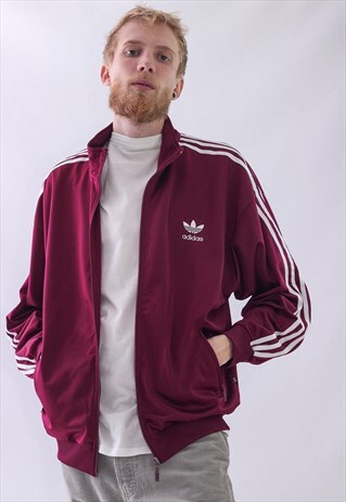 VINTAGE MENS ADIDAS LOGO TRACK TOP SUIT TEAM JACKET