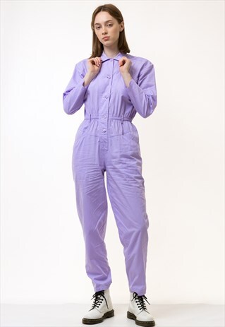 80s Vintage Woman Summer Jumpsuit Romper 5415