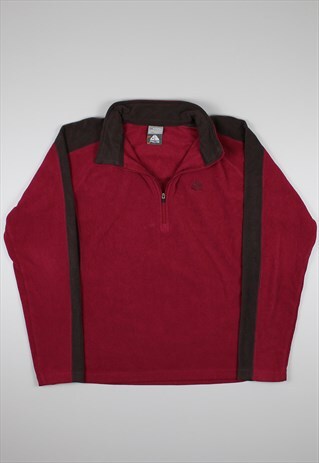 NIKE PINK 1/4 ZIP FLEECE