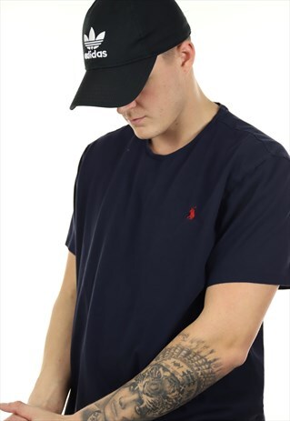 VINTAGE RALPH LAUREN T SHIRT NAVY
