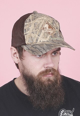 VINTAGE CAMOUFLAGE OUTDOORS CAP