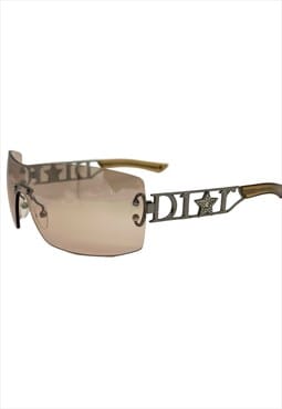 Christian Dior Sunglasses Diorlywood Rimless Shield Visor 