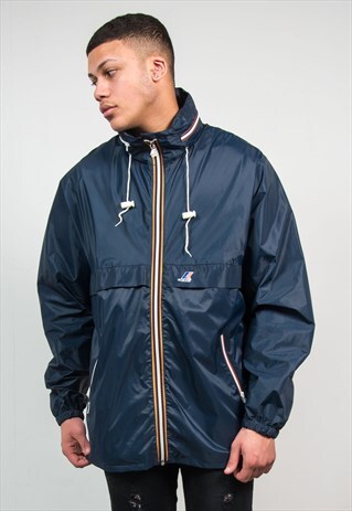 K-WAY WATERPROOF CAGOULE JACKET