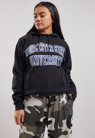VINTAGE CHAMPION WORCESTER STATE UNIVERSITY HOODIE