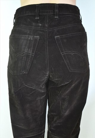 BLACK VELVET VINTAGE UNISEX MOM JEANS
