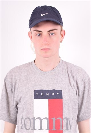 NIKE MENS VINTAGE CAP ONE SIZE NAVY BLUE 90S