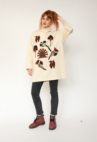 VINTAGE 90'S PRINTED SWEATSHIRT