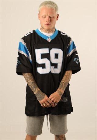 VINTAGE NIKE NFL NWT CAROLINA PANTHERS FOOTBALL TOP