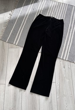 Marithe Francois Girbaud Vintage Velour Trousers Pants