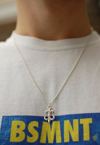 24" FLEUR DE LIS NECKLACE