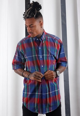 ralph lauren plaid flannel shirt