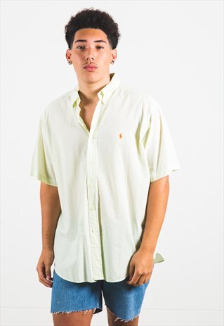 VINTAGE 80 POLO RALPH LAUREN SHORT SLEEVE SHIRT / S3100